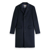 SCOTCH AND SODA Classic Wool Blend Overcoat at Gravity NYC